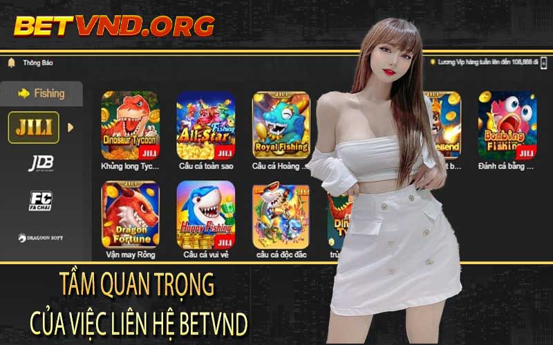 Tầm quan trọng của việc liên hệ BETVND